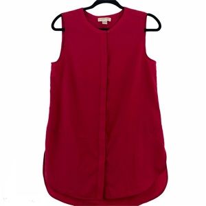 KENAR Pink Lightweight Sleeveless Blouse